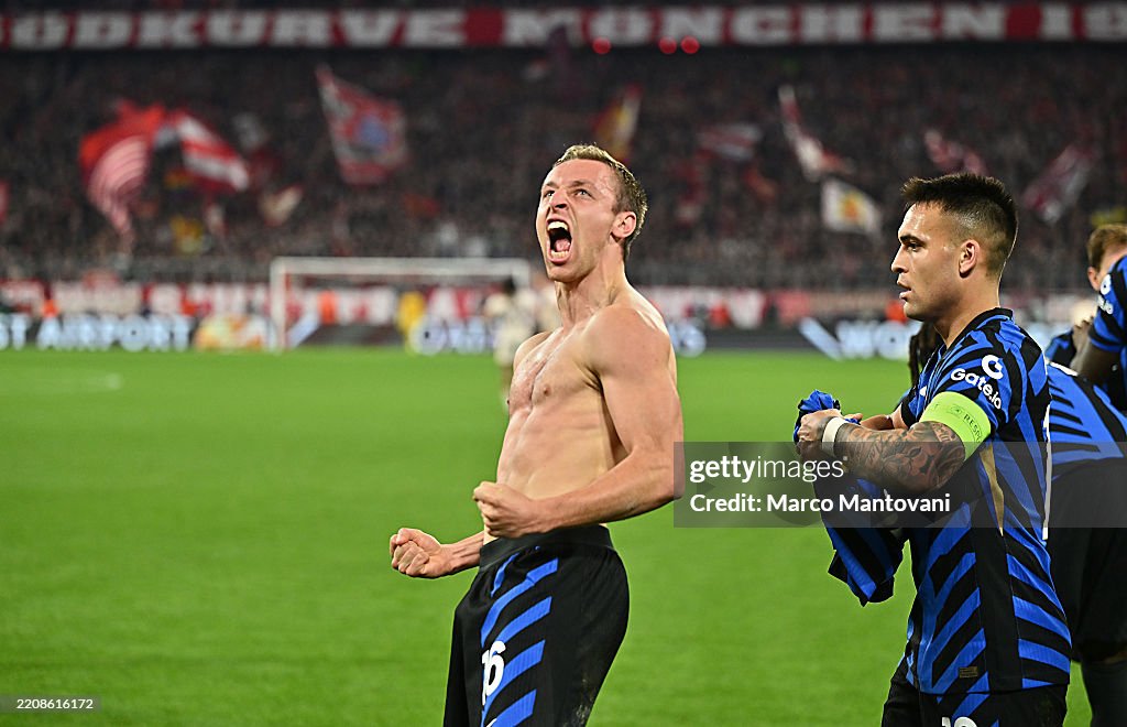 FC Bayern München v FC Internazionale Milano - UEFA Champions League 2024/25 Quarter Final First Leg