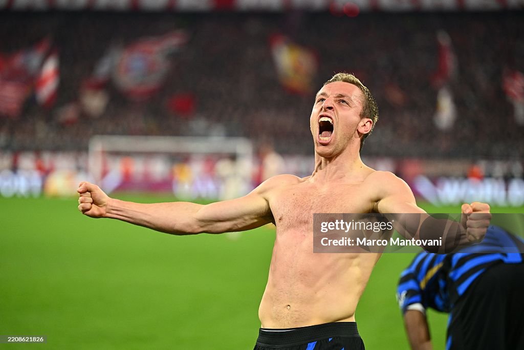 FC Bayern München v FC Internazionale Milano - UEFA Champions League 2024/25 Quarter Final First Leg