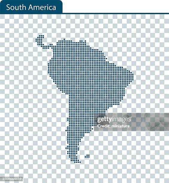 south america map - french guyana stock illustrations
