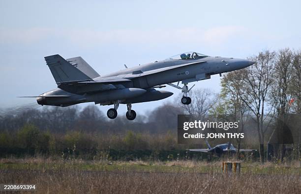 NETHERLANDS-NATO-DEFENCE-EXERCICE, Nieuwsfoto's
