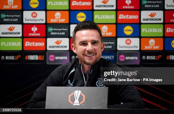 Rangers Press Conference - Ibrox Stadium Rangers Press Conference - Ibrox Stadium