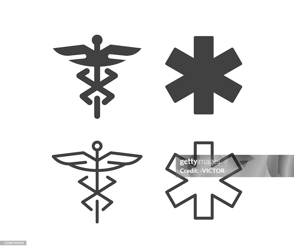 Medical - Sign - Illustration Icons