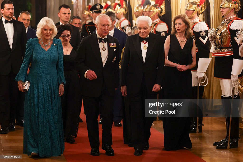 King Charles III And Queen Camilla Undertake State Visit To The Republic Of Italy - Day Three