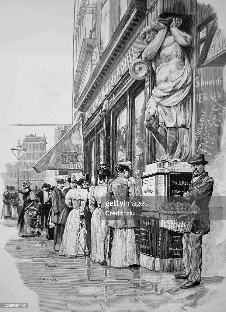 Vienna, Graben shops