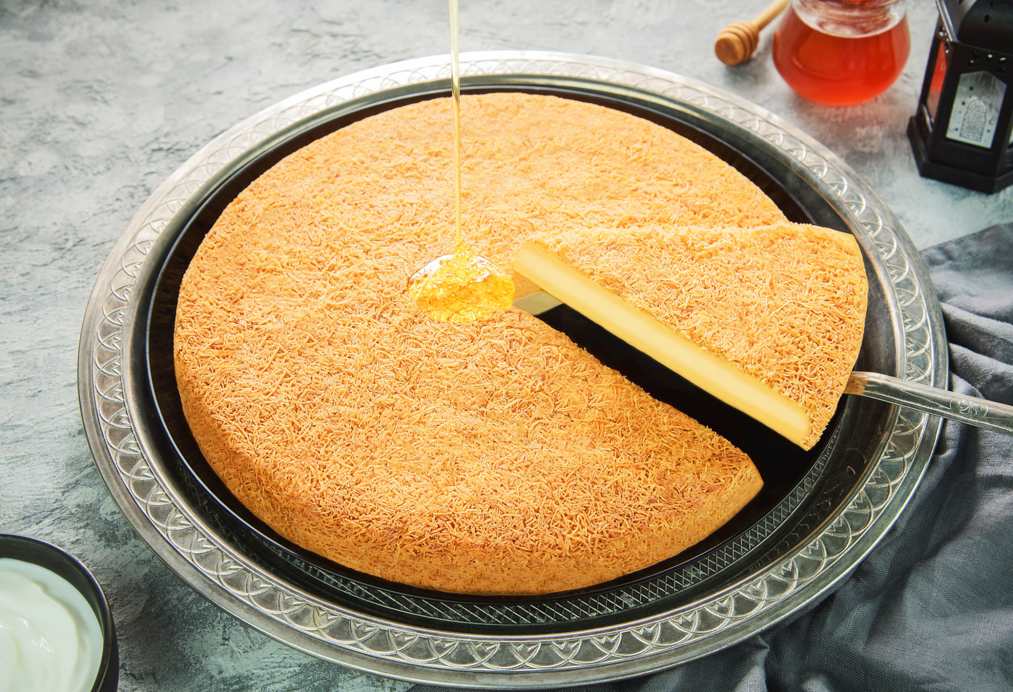 traditional knafeh