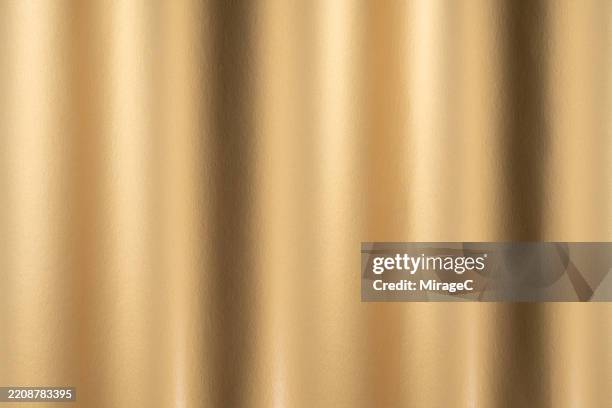 rippled gold texture background - carta stagnola foto e immagini stock