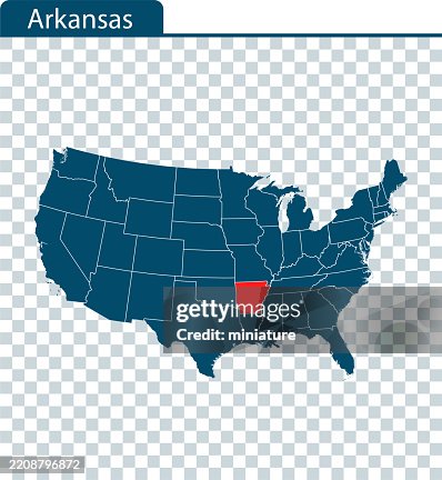 Arkansas map Arkansas map