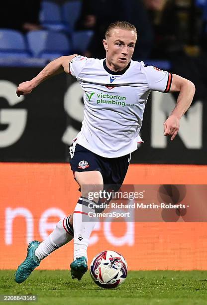 Bolton Wanderers' Kyle Dempsey in action during the Sky Bet League One match between Bolton Wanderers FC and Rotherham United FC at University of...