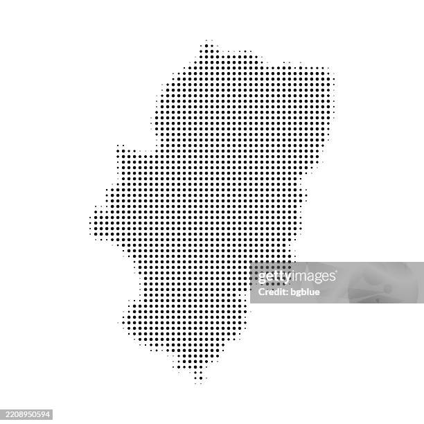 illustrations, cliparts, dessins animés et icônes de carte d’aragon de points sur fond blanc - aragon