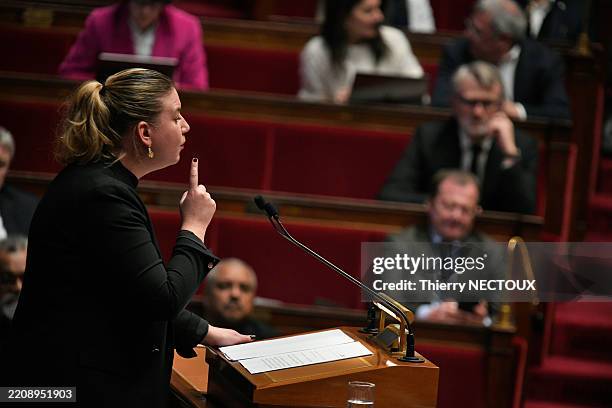 Mathilde Fanton 172 Mathilde Panot Photos et images haute résolution - Getty Images