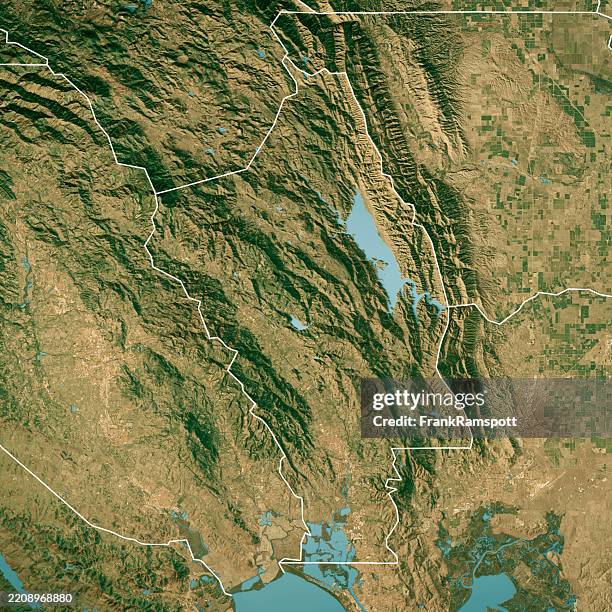 Ore Cal Rcdc Northern California Oregon State Map