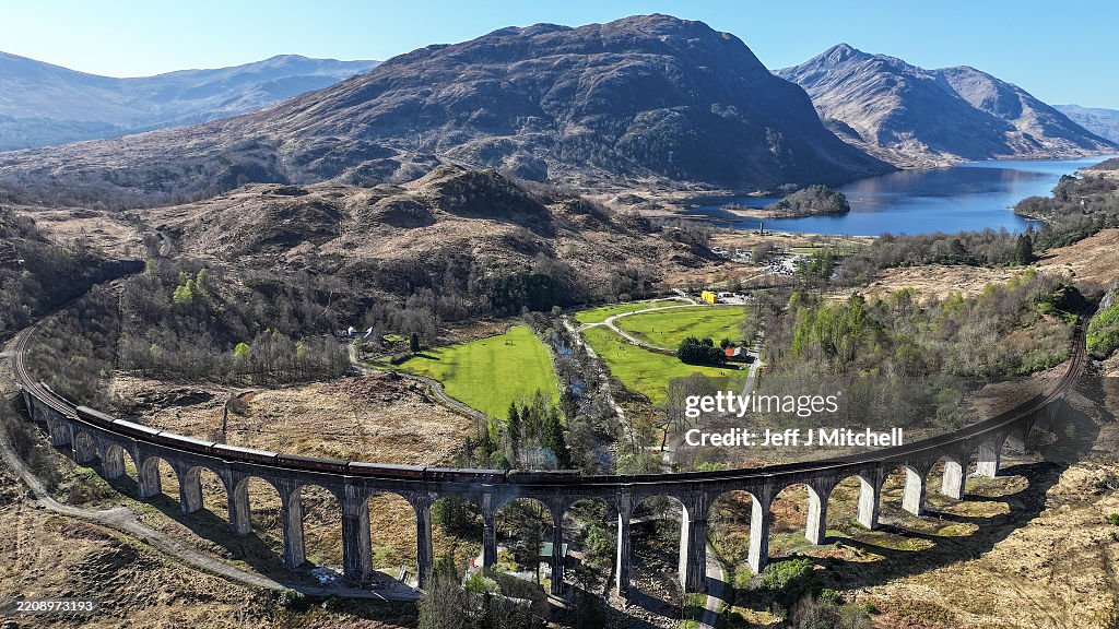 Scotland's Jacobite Steam Train Debut Delayed Due To Fire Risk