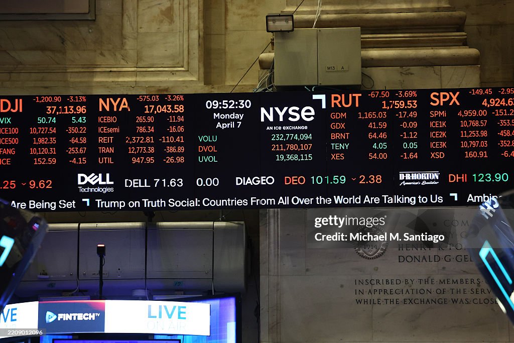 Markets Open Monday Morning After Plummeting Prior Week On Tariff News
