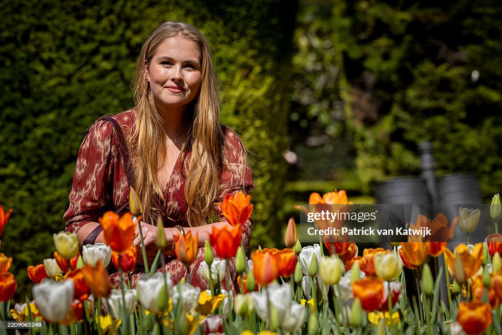 Princess Amalia of Netherlands Visits Madrid