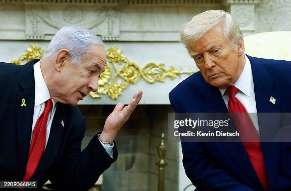 President Trump Meets With Visiting Israeli PM Netanyahu At The White House President Trump Meets With Visiting Israeli PM Netanyahu At The White House