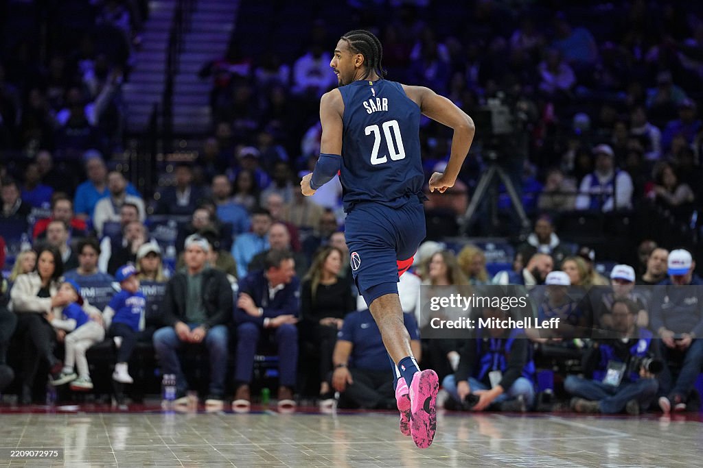 Washington Wizards v Philadelphia 76ers