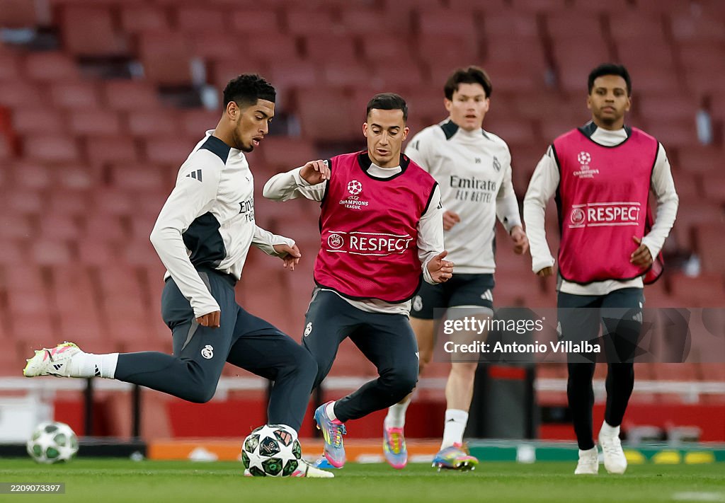 Real Madrid Training Session