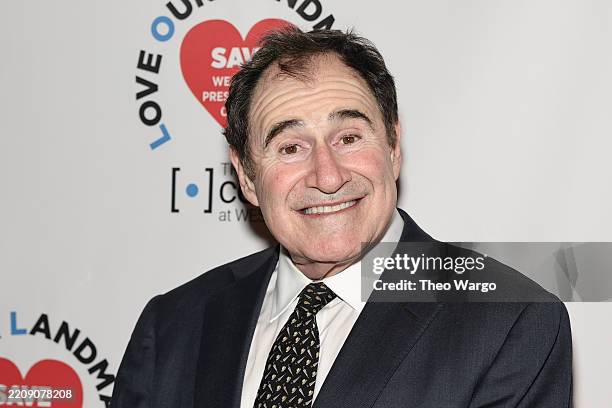 Richard Kind attends the Center At Park West's Benefit Staged Reading Of "Network" on April 07, 2025 in New York City.