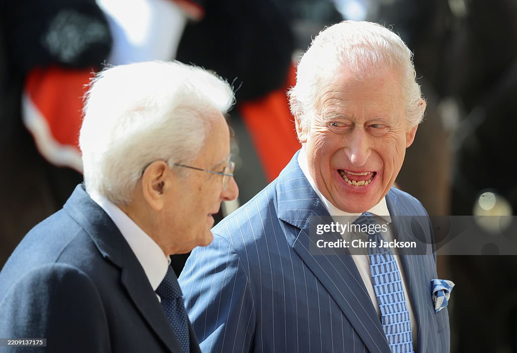 King Charles III And Queen Camilla Undertake State Visit To The Republic Of Italy - Day Two
