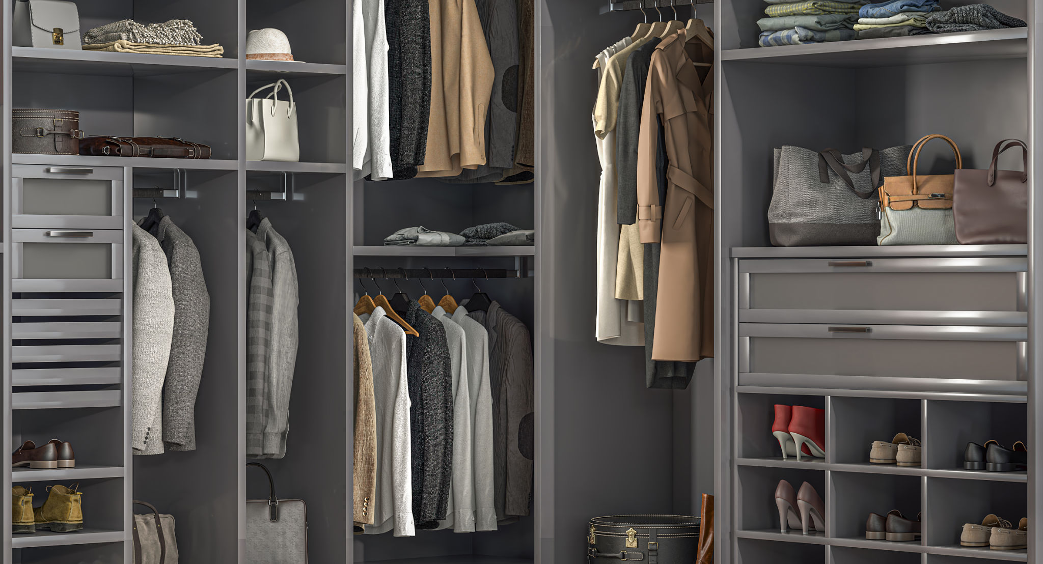 organized closet