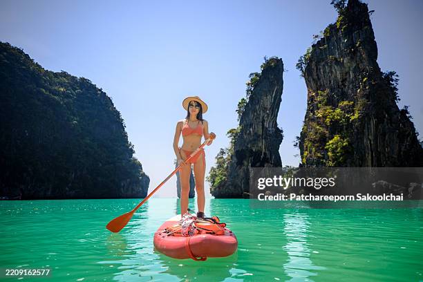 love summer in lagoon - phang nga bay stock pictures, royalty-free photos & images