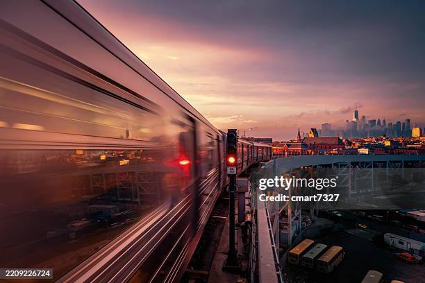 train blur - rail transportation stock pictures, royalty-free photos & images