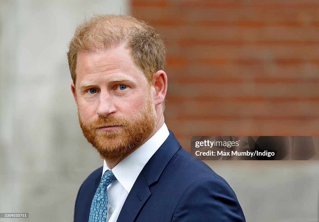 Prince Harry Attends Court For Appeal Over Downgraded Security