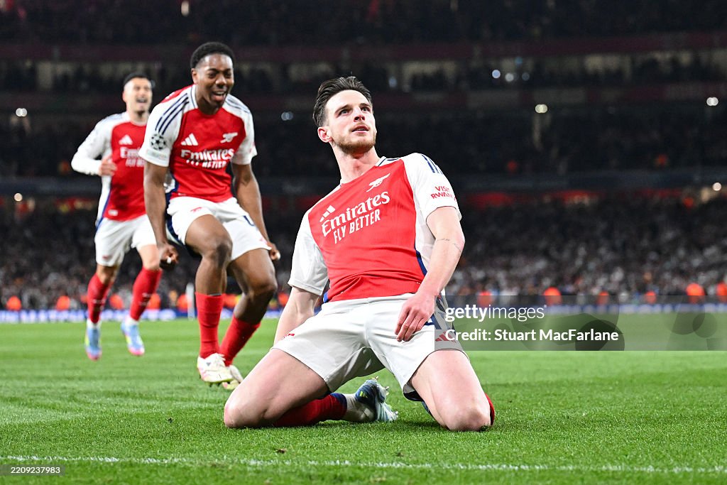 Arsenal FC v Real Madrid C.F. - UEFA Champions League 2024/25 Quarter Final First Leg