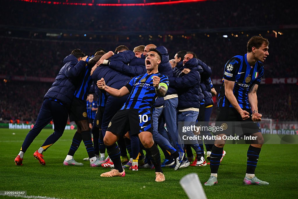 FC Bayern München v FC Internazionale Milano - UEFA Champions League 2024/25 Quarter Final First Leg
