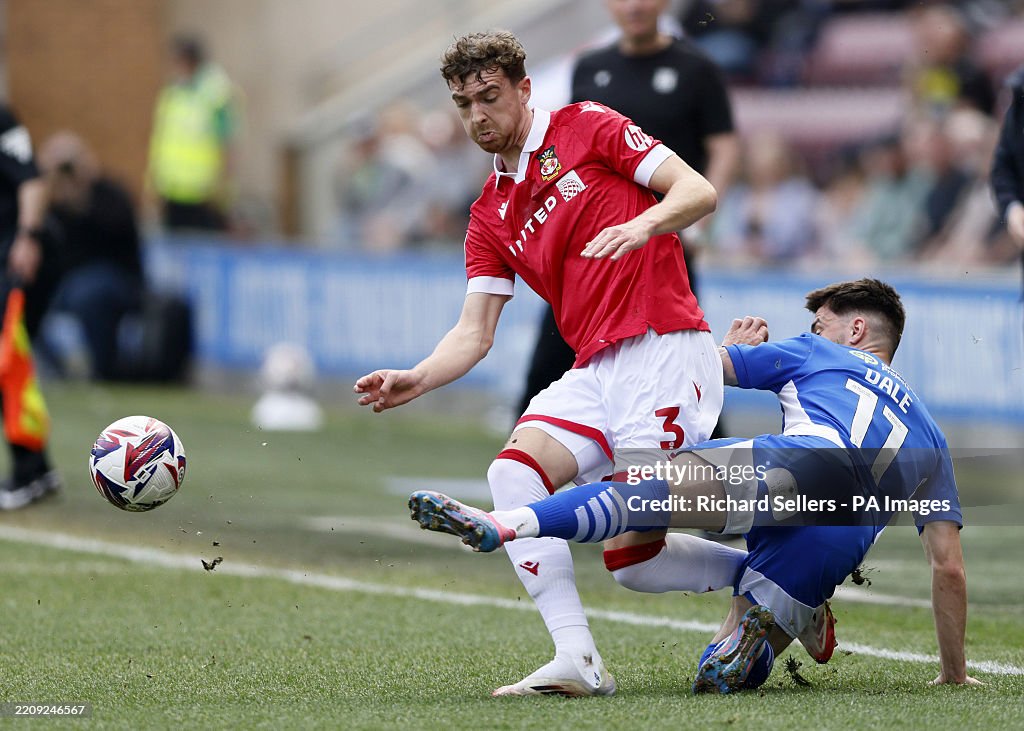 Wigan Athletic v Wrexham - Sky Bet League One - Brick Community Stadium