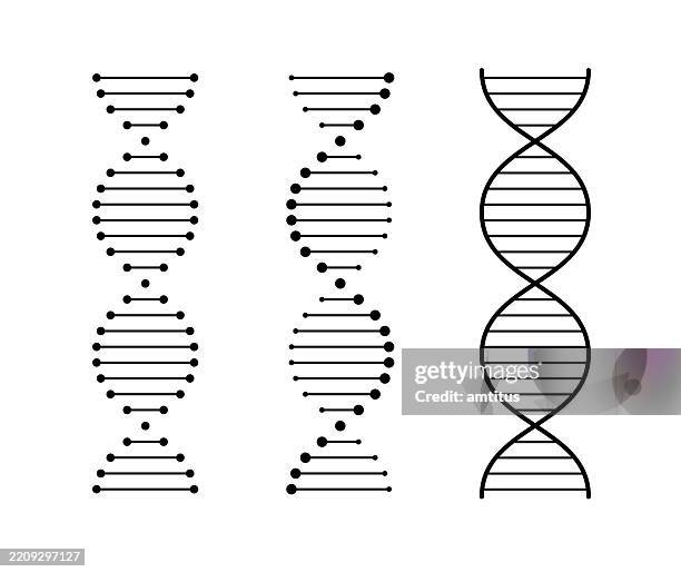illustrations, cliparts, dessins animés et icônes de adn simple - manipulation génétique