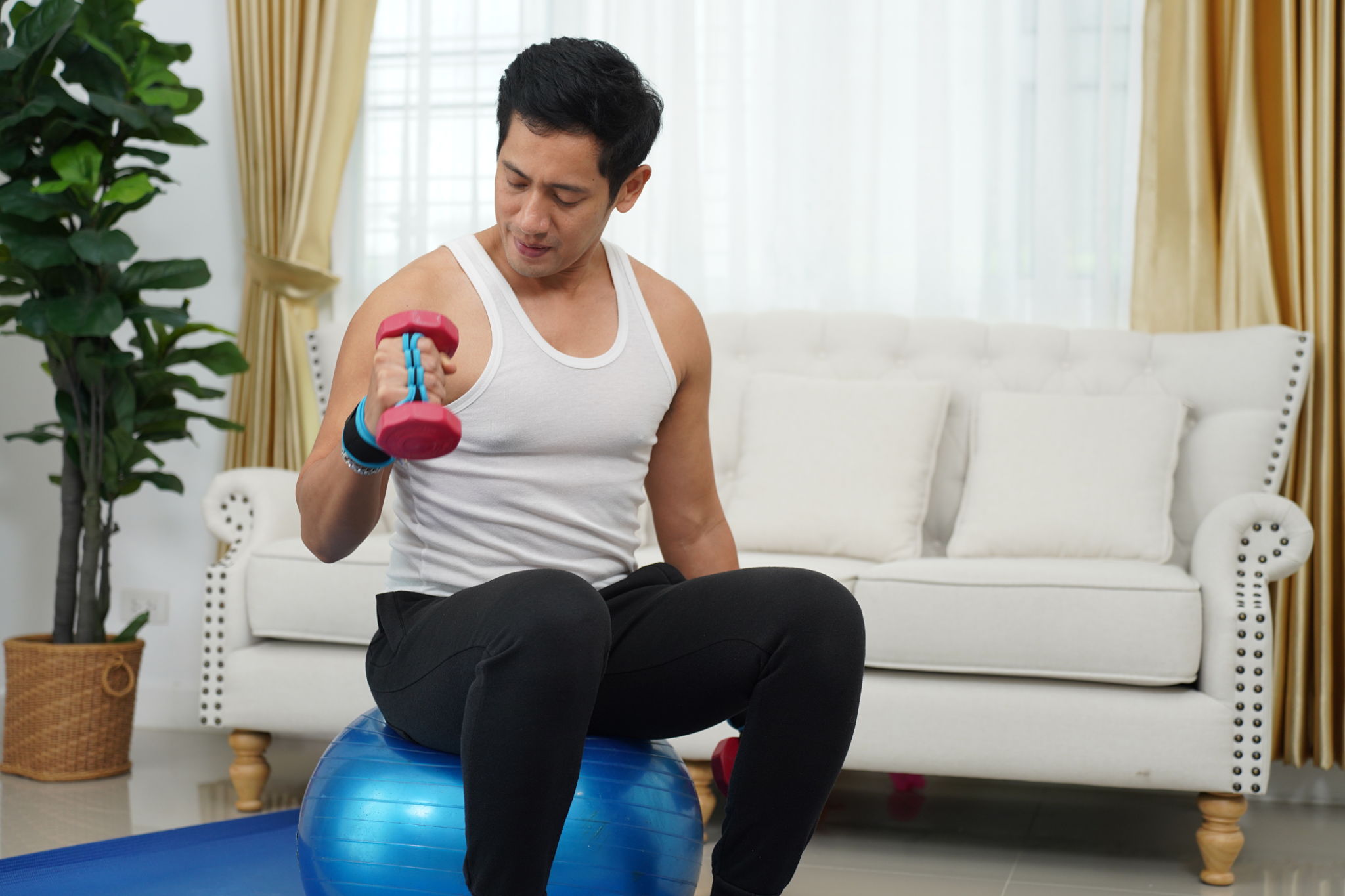 home workout basketball