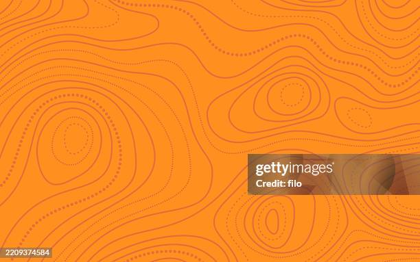 topographic lines background abstract pattern - heat map stock illustrations