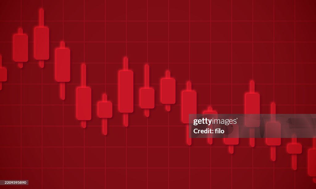 Recession Stock Commodity Price Value Decrease Loss Failure Chart Data ...