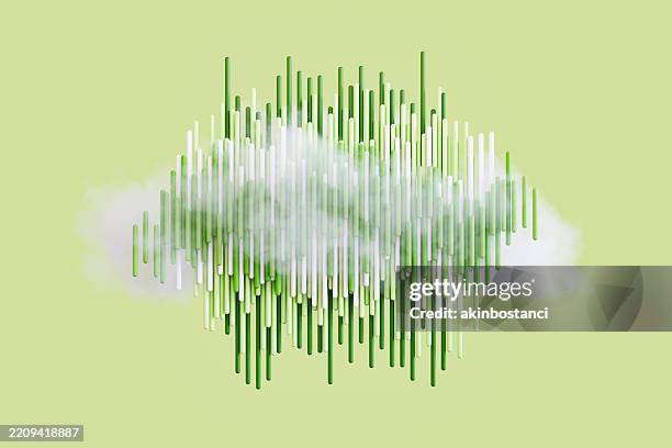 3d bar graphs, finance background - green technology stock pictures, royalty-free photos & images