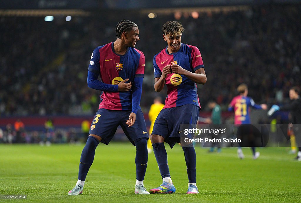 FC Barcelona v Borussia Dortmund - UEFA Champions League 2024/25 Quarter Final First Leg