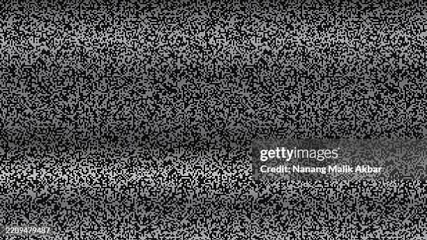 glitch noise background - television screen stock illustrations