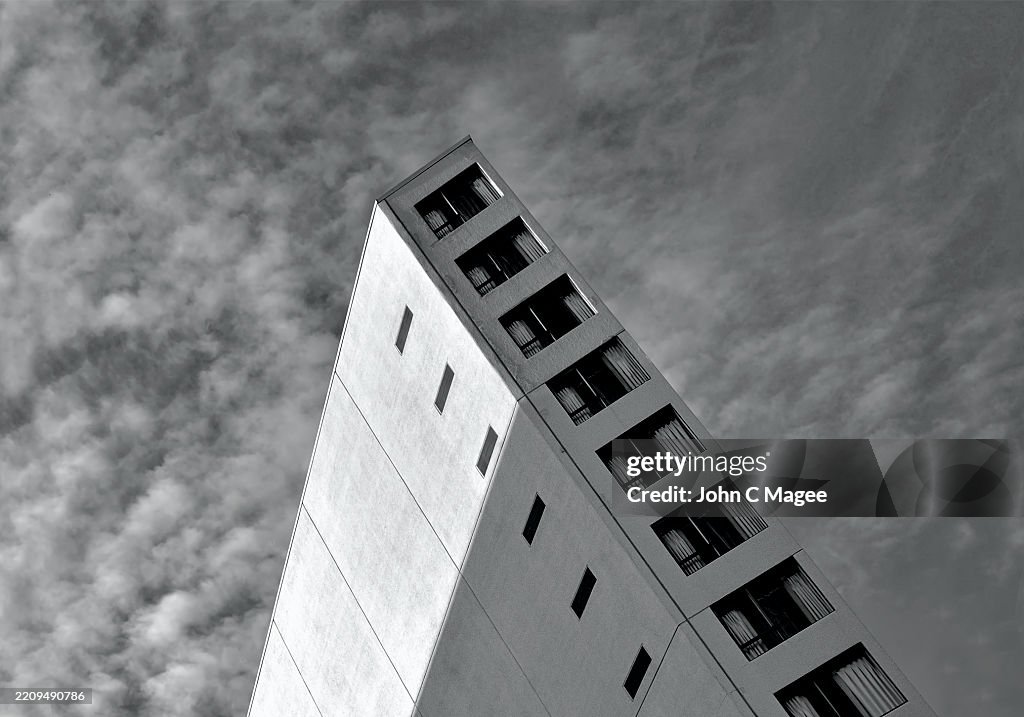 Abstract Monochrome Angles