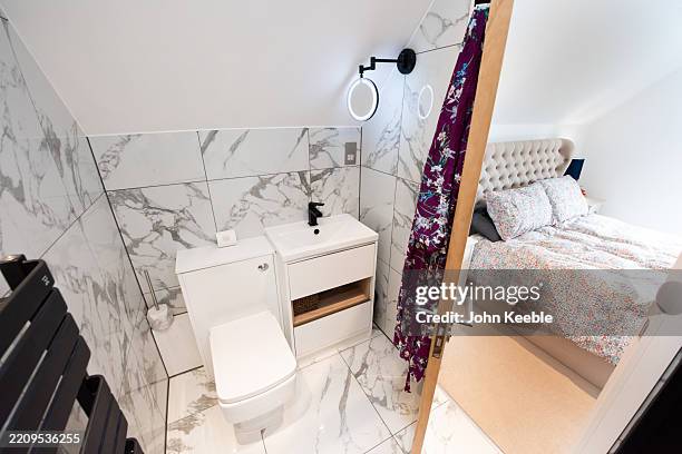 property interiors - tidy room stock pictures, royalty-free photos & images