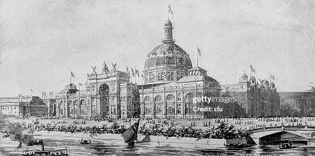 Chicago World's Fair 1893, Exhibition Palace of the American Federal Government