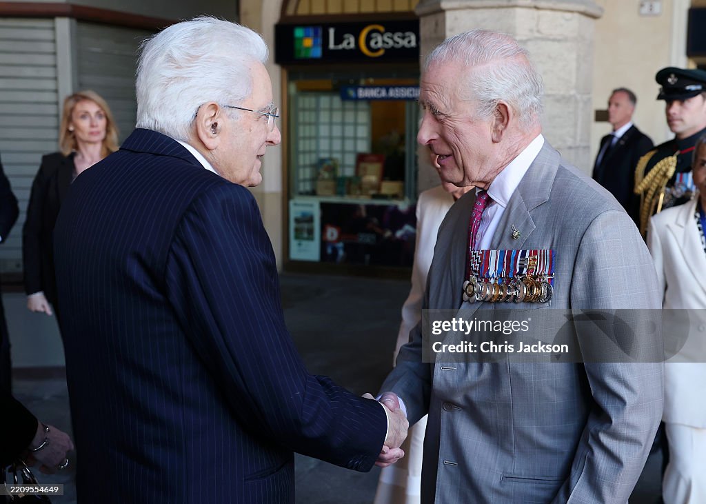 King Charles III And Queen Camilla Undertake State Visit To The Republic Of Italy - Day Four