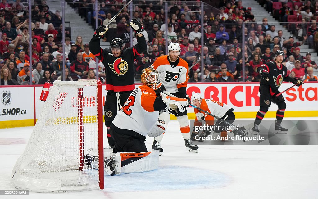 Philadelphia Flyers v Ottawa Senators