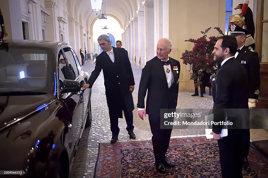 King Charles III And Queen Camilla Undertake State Visit To The Republic Of Italy - Day Three