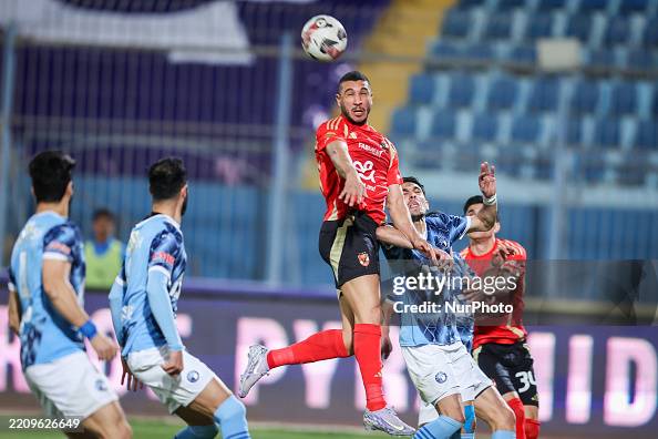 Ramy Rabiha Ramy Rabia of Al Ahly participates in the Egyptian Premier League ...