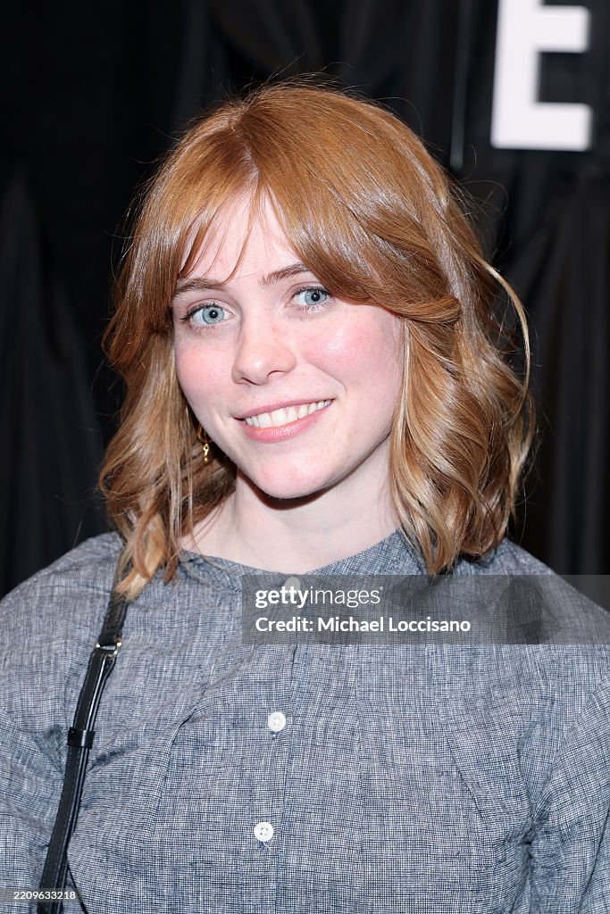 Sophia Rix Sophia Lillis attends the 2025 Exploring The Arts Family Dinner at ...