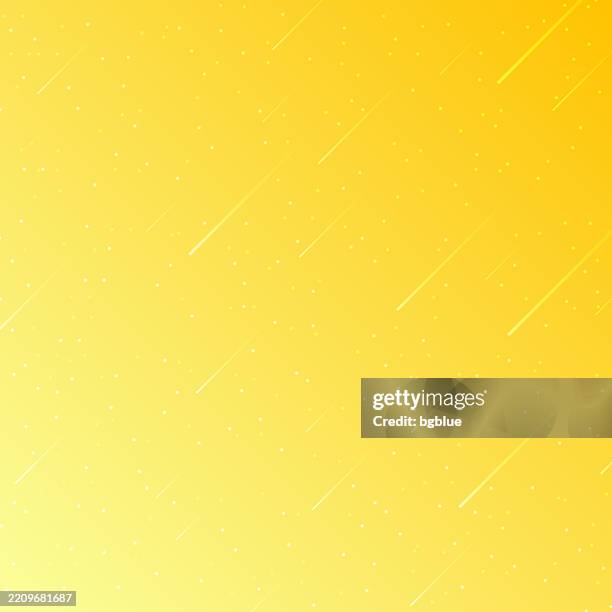 trendy starry sky with yellow gradient - yellow background stock illustrations