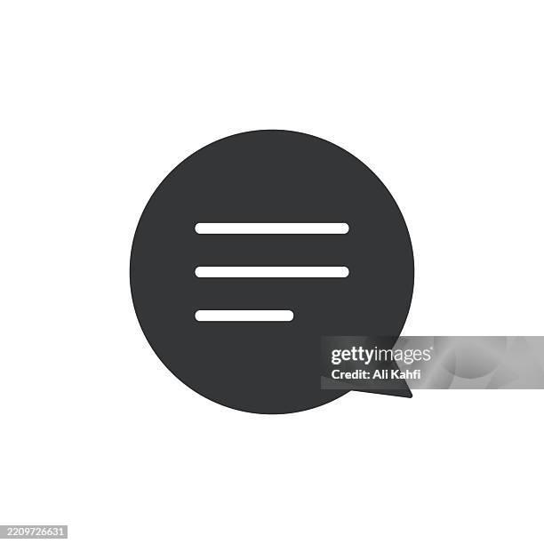 speech bubble glyph solid icon. solid icon that can be applied anywhere, simple, pixel perfect and modern style. - thinking hard stock illustrations