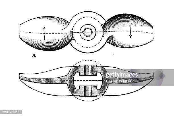 schiffsschraube, griffith-schraube - schiffsschraube stock-grafiken, -clipart, -cartoons und -symbole