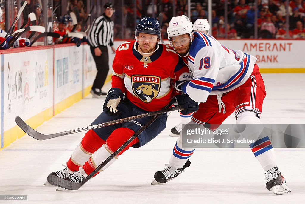 New York Rangers v Florida Panthers