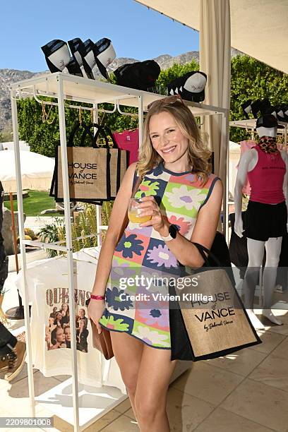 Hope Sloop attends HOUSE OF VANCE: "Hacks" Season 4 celebration presented by Max at Casa Chino on April 11, 2025 in Palm Springs, California.